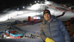 Mario Matt an der Stätte des Triumphs: Vor 20 Jahren holte er in St. Anton WM-Gold. (Bild: Christof Birbaumer / Kronenzeitung)