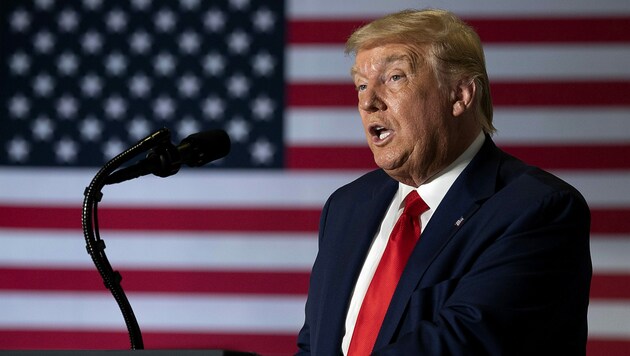US-Präsident Donald Trump suchte seine Stimmen in Georgia vergebens. (Bild: APA/AFP/Jim Watson)