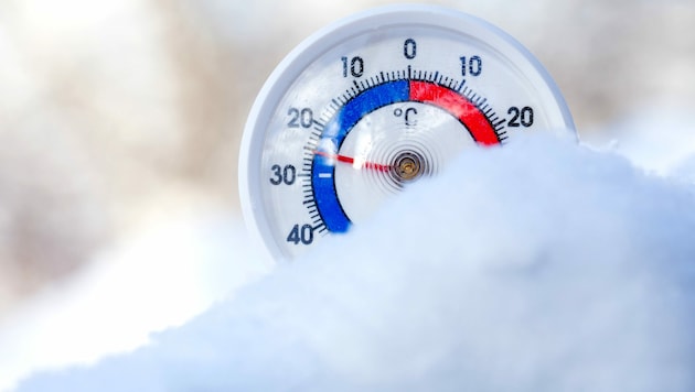 Regionale Temperaturstürze auf bis zu minus 25 Grad Celsius prognostizieren Wetterexperten ab Donnerstag. (Bild: stock.adobe.com)