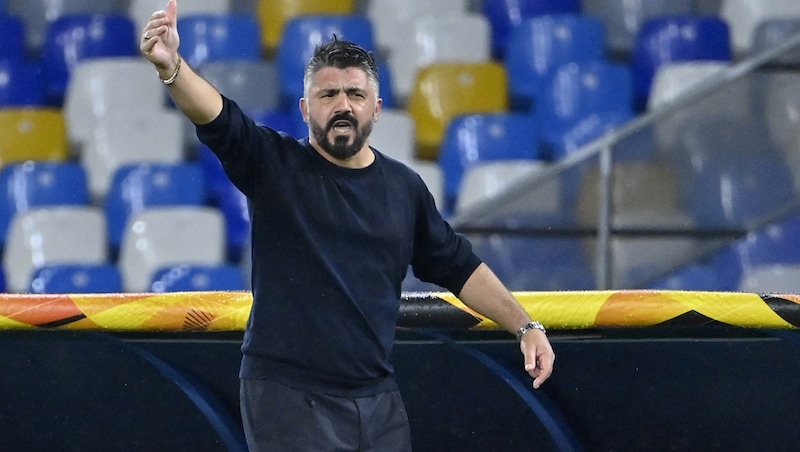 Gennaro Gattuso trainiert derzeit Olympique Marseille   (Bild: AFP )