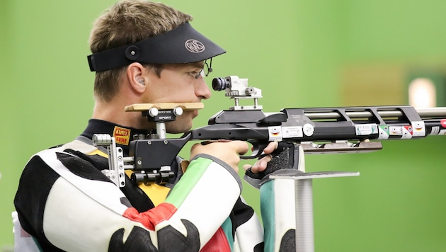 Martin Strempfl is number one in the world with the air rifle. (Bild: GEPA)