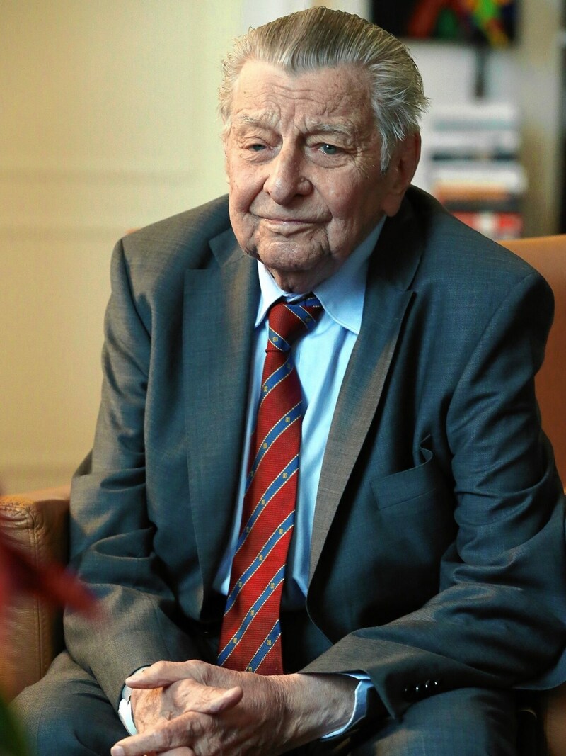 Journalismus-Doyen Hugo Portisch (93) (Bild: Klemens Groh)