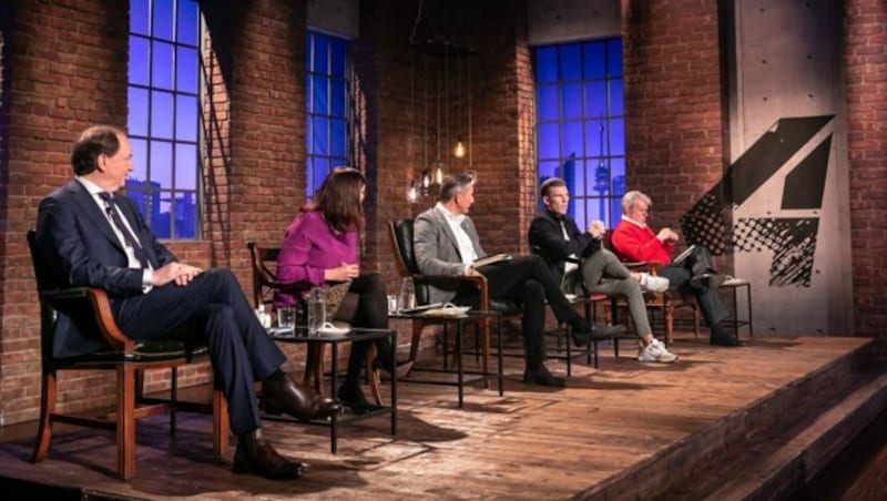 Mit Hans Peter Haselsteiner und Florian Gschwandtner stiegen gleich zwei Investoren ein. (Bild: Puls4/Gerry Frank Photography)