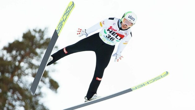 Mario Seidl erreichte Platz zwei beim Sommer-Grand-Prix in Villach. (Bild: EPA/Florian Wieser)