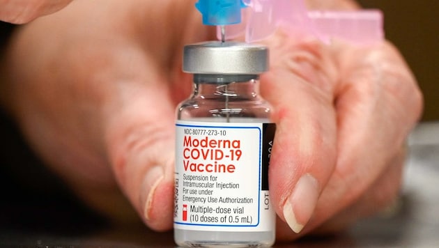 Auch der Vorrat des Moderna-Impfstoffs in NÖ ist rar. (Bild: USA TODAY Network)