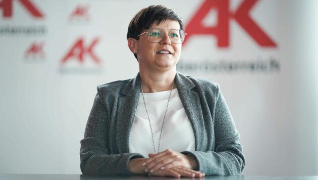 Andrea Heimberger, Direktorin der Arbeiterkammer OÖ (Bild: Markus Wenzel)