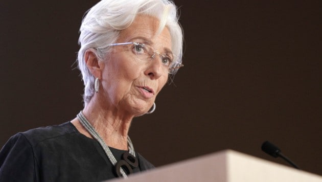 EZB-Präsidentin Christine Lagarde (Bild: AFP)