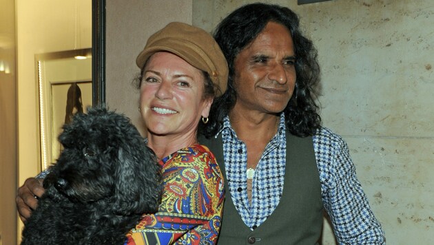 Christine Neubauer und ihr Verlobter José Campos (Bild: Ursula Düren / dpa / picturedesk.com)