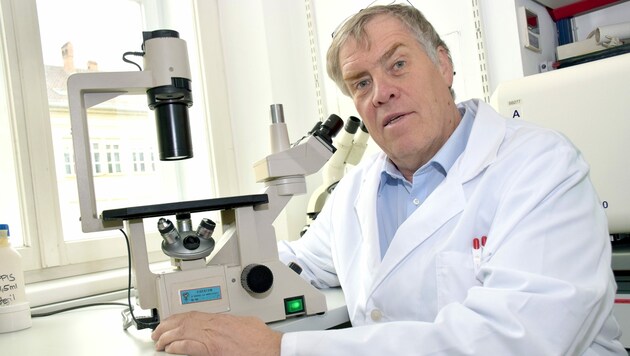 Impfspezialist Reinhard Würzner von der Medizin-Uni Innsbruck (Bild: MUI/Bullock)