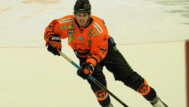 99ers-Eishockeyspieler Erik Kirchschläger (Bild: Sepp Pail)