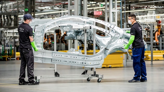 Europe was the market leader in the automotive industry for a long time. (Bild: AFP)