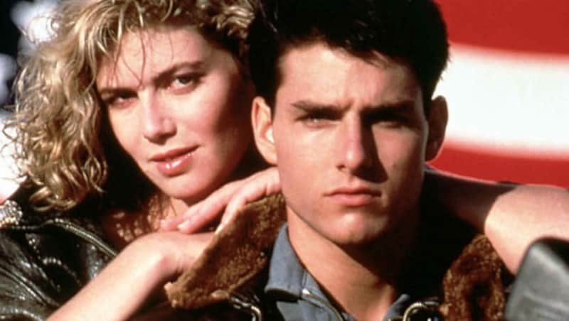 Tom Cruise und Kelly McGillis in „Top Gun“ (Bild: Ronald Grant Archive / Mary Evans / picturedesk.com)