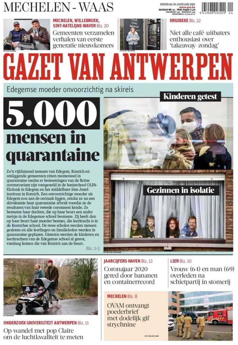 (Bild: Gazet van Antwerpen)