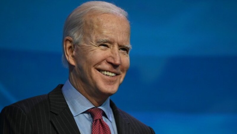 Joe Biden wird am Mittwoch zum 46. Präsident der Vereinigten Staaten von Amerika angelobt. (Bild: APA/AFP/JIM WATSON)