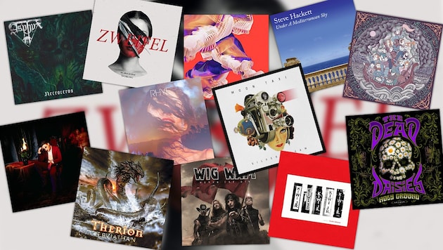 (Bild: Domino, Frontiers, Nuclear Blast, Nova, Caroline, BMG, Sub Pop, Insideoutmusic, Epitaph, Spitfire, Ninja Tune, Century Media, Krone KREATIV)