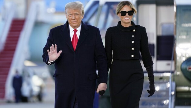 Donald Trump Melania Trump (Bild: APA/AP Photo/Manuel Balce Ceneta)