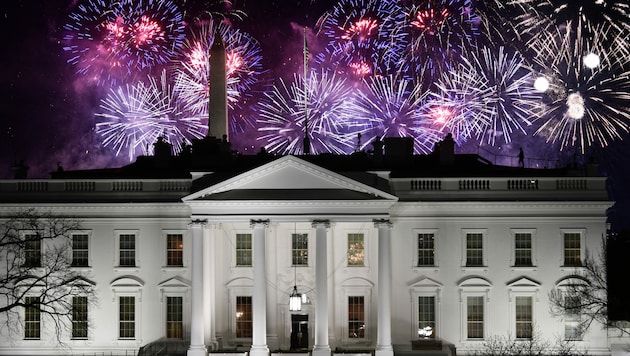 Ein Feuerwerk an zündenden Ideen aus dem „Weißen Haus“? Naja... (Bild: AFP)