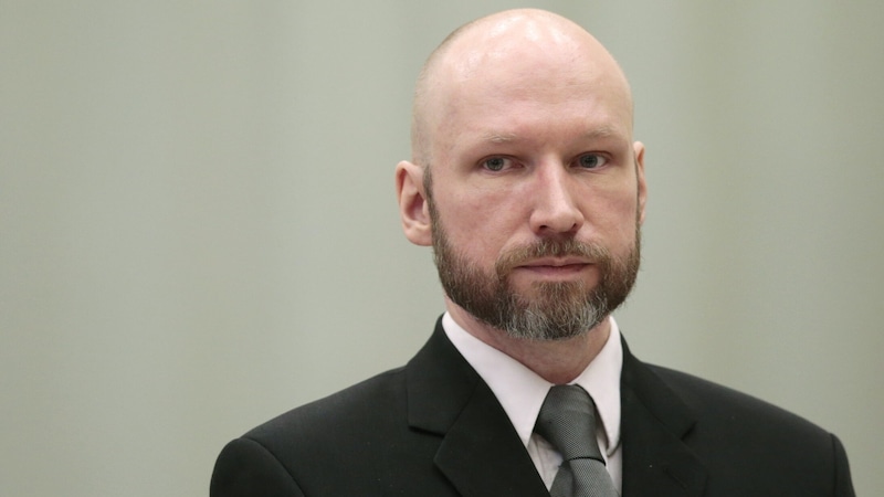 Breivik beschwert sich seit Jahren über seine Haftbedingungen. (Bild: AFP)