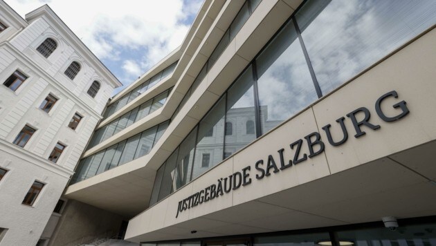 Justizgebäude Salzburg, Sitz des Landesgerichtes. (Bild: Tschepp Markus)