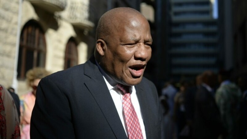 Der einflussreiche Politiker Jackson Mthembu starb am Donnerstag. (Bild: APA/AFP/Rodger Bosch)