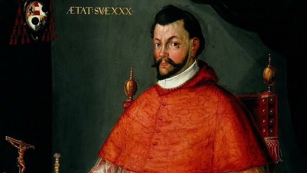 1587 im Schnellverfahren zum Salzburger Erzbischof gewählt: der damals noch kaum bekannte Wolf Dietrich von Raitenau (Bild: Stöger Max)
