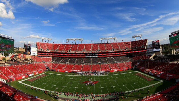 Raymond James Stadium in Tampa (Bild: APA/AFP/GETTY IMAGES/Mike Ehrmann)