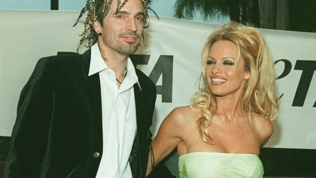 Tommy Lee und Pamela Anderson (Bild: AFP)