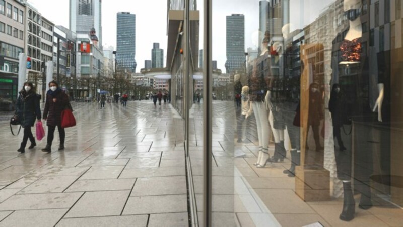 Innenstadt von Frankfurt am Main (Bild: APA/AFP/Yann Schreiber)