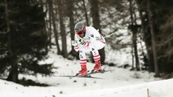 Der Vorarlberger Simon Fleisch kehrt nach einer schweren Knieverletzung im Herbst auf die Piste zurück. (Bild: GEPA/Jasmin Walter)