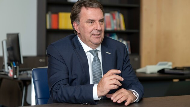 WKNÖ-Präsident Wolfgang Ecker tritt für Betriebsöffnungen ein. (Bild: Franz Baldauf)