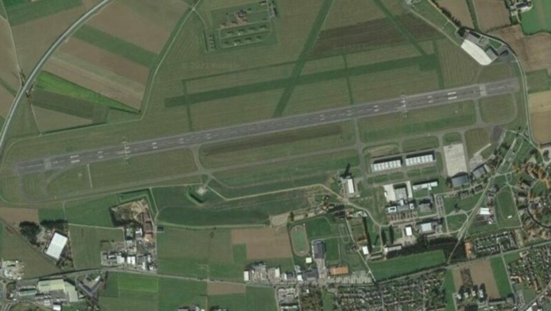 Der Fliegerhorst Hinterstoisser in Zeltweg in der Steiermark (Bild: Google Maps)