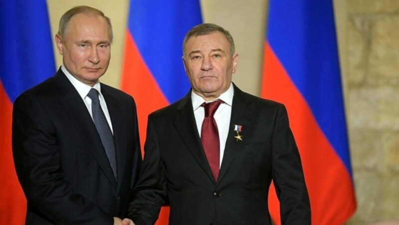 Wladimir Putin und Arkadi Rotenberg kennen sich schon lange. (Bild: kremlin.ru)