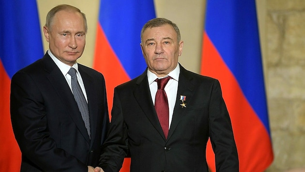 Wladimir Putin und Arkadi Rotenberg kennen sich schon lange. (Bild: kremlin.ru)