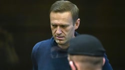 Alexej Nawalny vor Gericht (Archivbild) (Bild: AP)