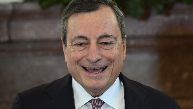 Ex-EZB-Präsident Mario Draghi soll Italien politisch aus der Krise führen. (Bild: AFP)
