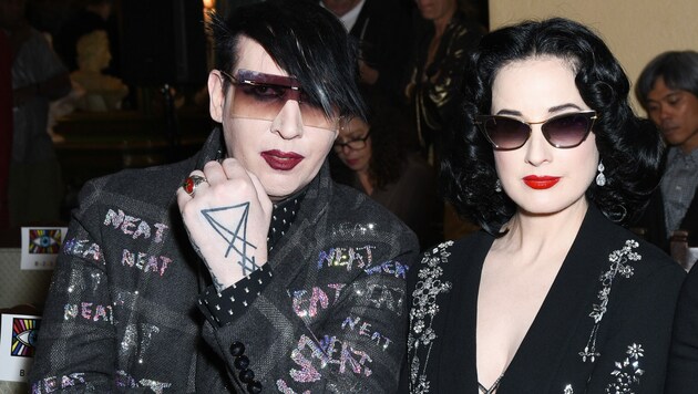 Marilyn Manson und Dita Von Teese (Bild: 2019 Getty Images)