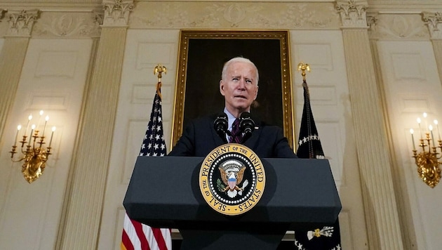 US-Präsident Joe Biden will außenpolitisch aktiv werden. (Bild: AP)