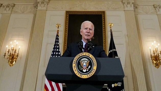 US-Präsident Joe Biden will außenpolitisch aktiv werden. (Bild: AP)