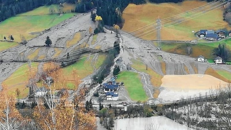 Im Jahr 2018 hatten die Rangersdorfer mit Muren zu kämpfen. (Bild: H. Plößnig)