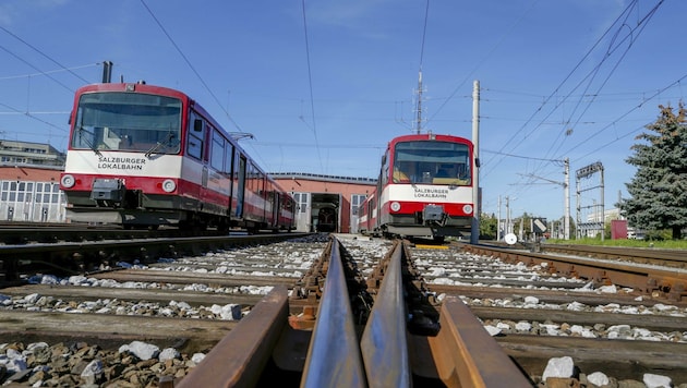 Heuer soll der zweigleisige Ausbau der Lokalbahn starten (Bild: Tschepp Markus)
