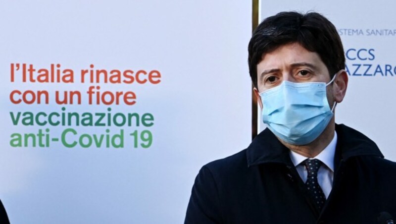 Italiens Gesundheitsminister Roberto Speranza (Bild: APA/AFP/Andreas Solaro)