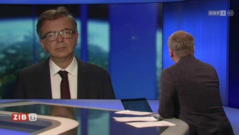 Gesundheitsminister Anschober in der "ZiB2" (Bild: tvthek.orf.at/Screenshot)