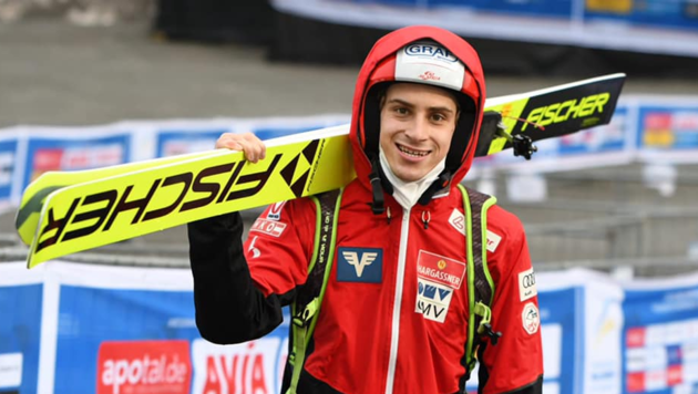 Der Dornbirner Skispringer Ulrich Wohlgenanntist in überragender Form. (Bild: Jan Simon Schäfer/SCW)