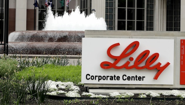 Die Firmenzentrale von Eli Lilly im US-Staat Indiana (Bild: AP)