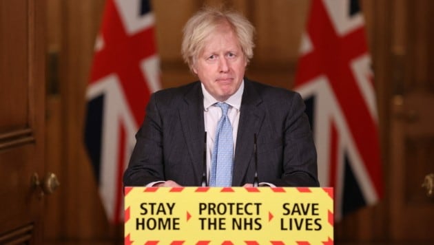 Boris Johnson (Bild: AFP/Steve Reigate)