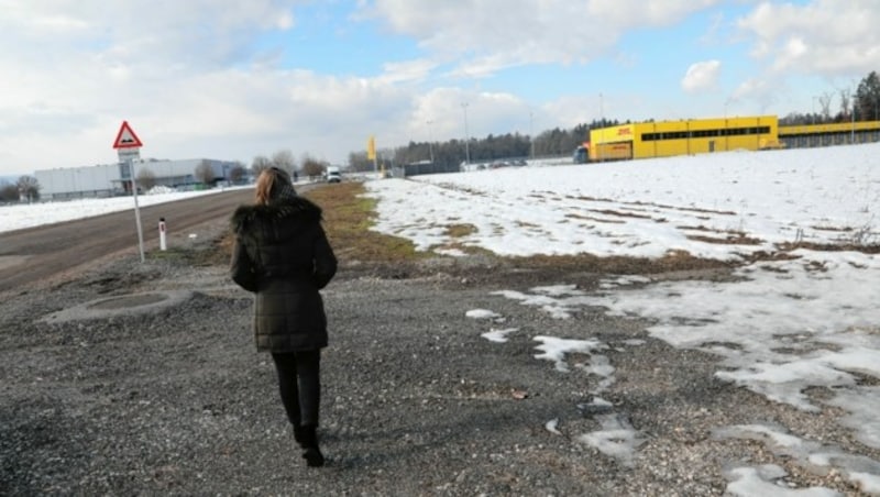 Das Grundstück grenzt an das Magna-Werk im Osten der Stadt an. (Bild: Uta Rojsek-Wiedergut)