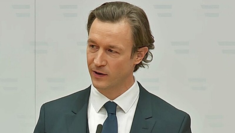 Finanzminister Gernot Blümel (ÖVP) (Bild: Screenshot/ORF)