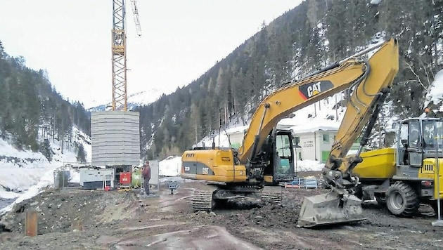Der Hochwasserschutz am Villgratenbach wird weitergebaut. (Bild: Land Tirol/BBA Lienz)