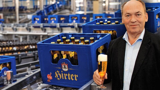 Verbands-Chef Sigi Menz: „Ehestmöglich aufsperren.“ (Bild: Hirter Bier, Brauereiverband, Krone KREATIV)