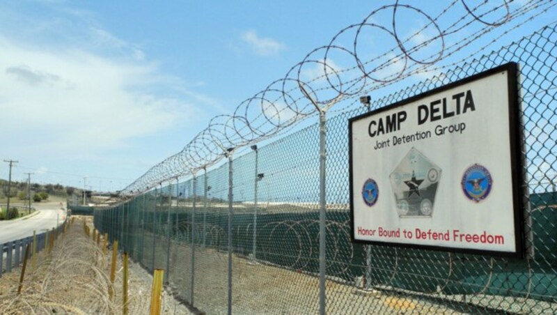 In Camp Delta, Teil des Komplexes in Guantanamo Bay, wurden insgesamt 779 Menschen völkerrechtswidrig festgehalten und gefoltert. (Bild: AFP/CHANTAL VALERY)